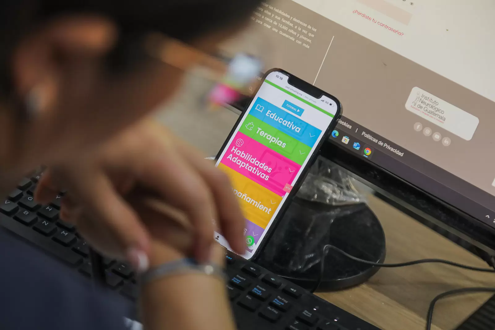 Personal de SBS y SOSEP se capacita en atención integral a distancia para personas con discapacidad 