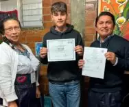 El derecho a la educación de Inti fue restituido gracias al acompañamiento de la SBS