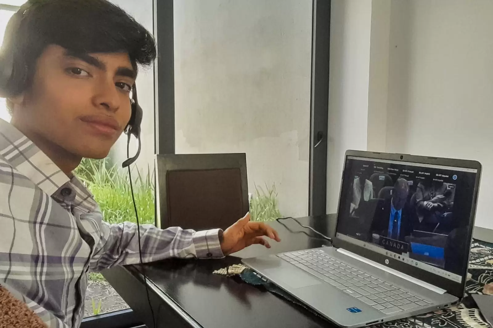 Joven de Casa Joven Palencia participa en sesión del Consejo Permanente de la OEA