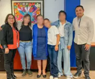 Un nuevo comienzo en familia: niña inicia una nueva etapa de vida en un entorno familiar protector