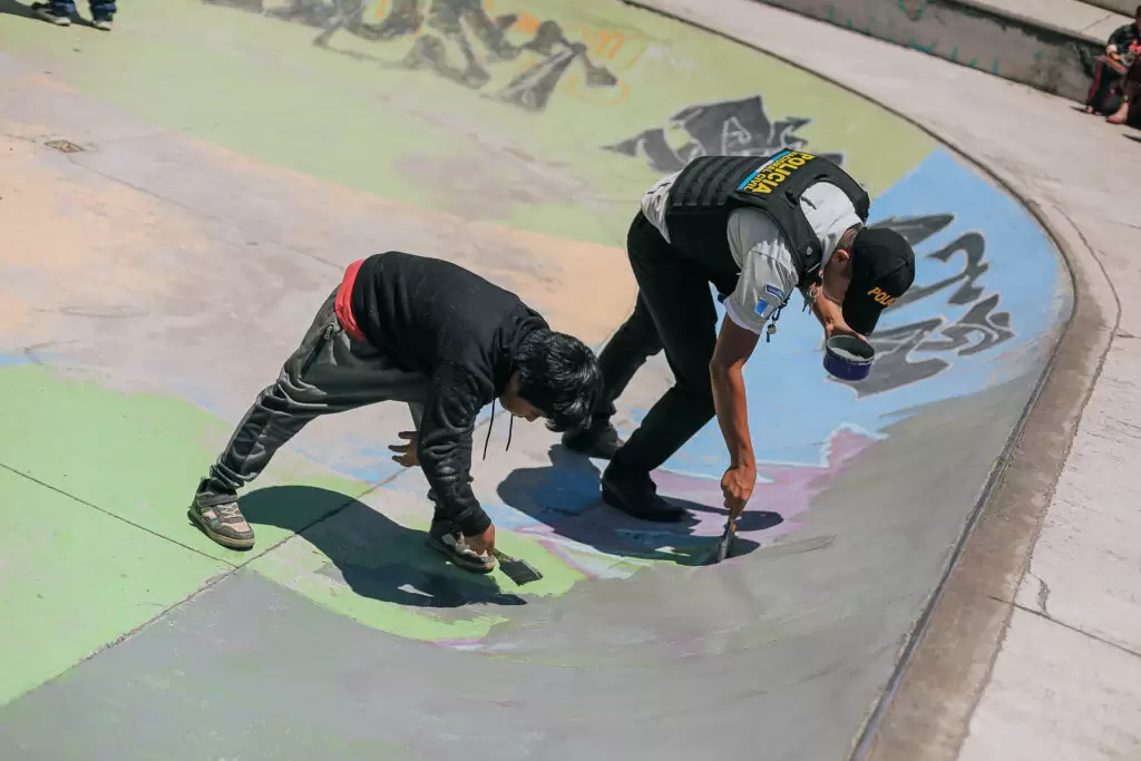 SBS - Reinserción - Remozamiento Xela - Pista de patinaje - 53