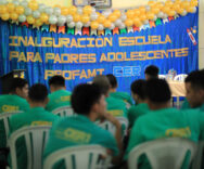 Adolescentes del CER-1 inician formación para fortalecer su rol como padres