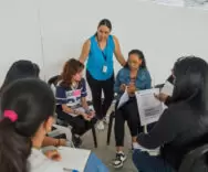 SBS fortalece la formación de mujeres para el cuidado y desarrollo infantil