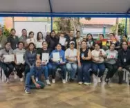 Expresión artística fortalece la formación de participantes del Diplomado de Niñeras