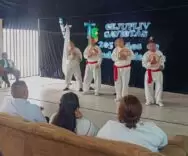 Marimba, folclor y civismo en Gaviotas