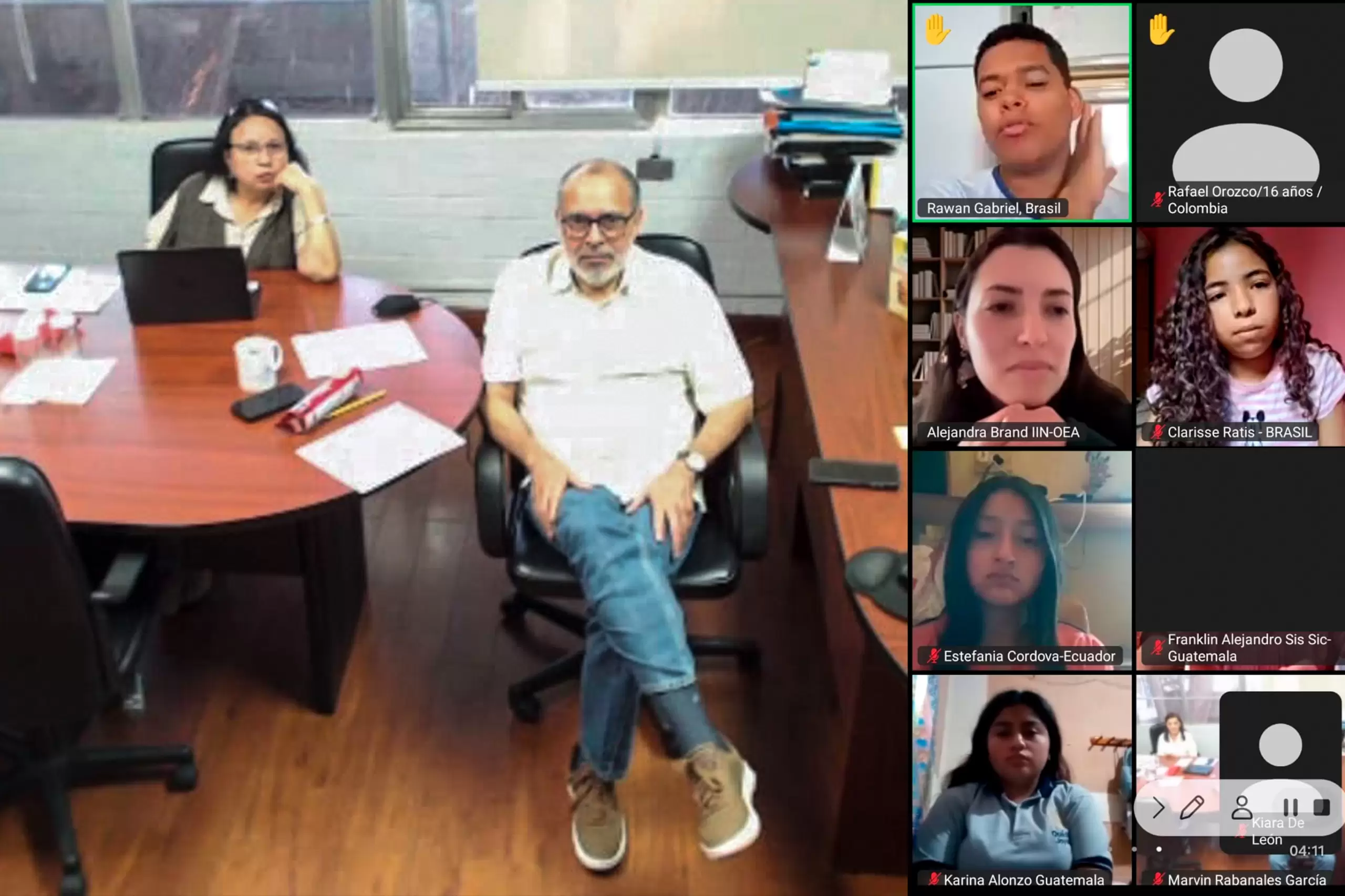 SBS fortalece la preparación de niñas, niños y adolescentes rumbo a la 100ª Reunión del IIN 