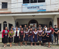 Jóvenes de Quédate comparten con orgullo la gastronomía y las tradiciones de Sololá