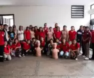 Cruz Roja Guatemalteca capacitó a adolescentes de la Residencia Zafiro III