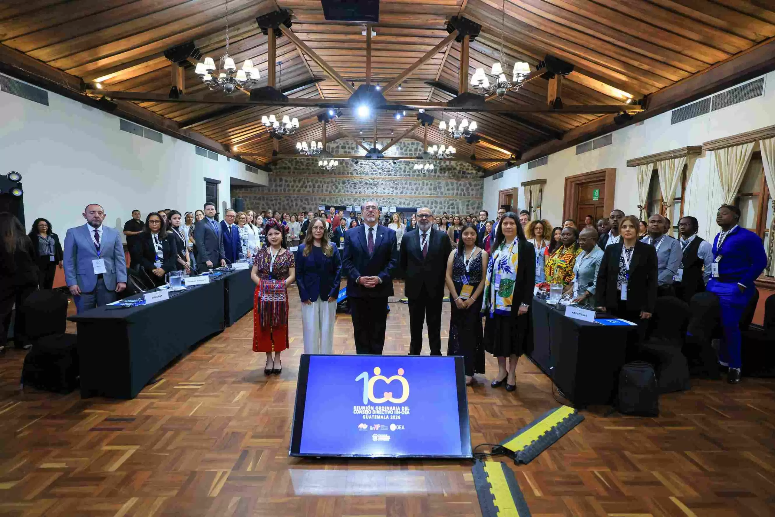 Guatemala reúne a países de la región para la 100.ª Reunión Ordinaria del IIN-OEA
