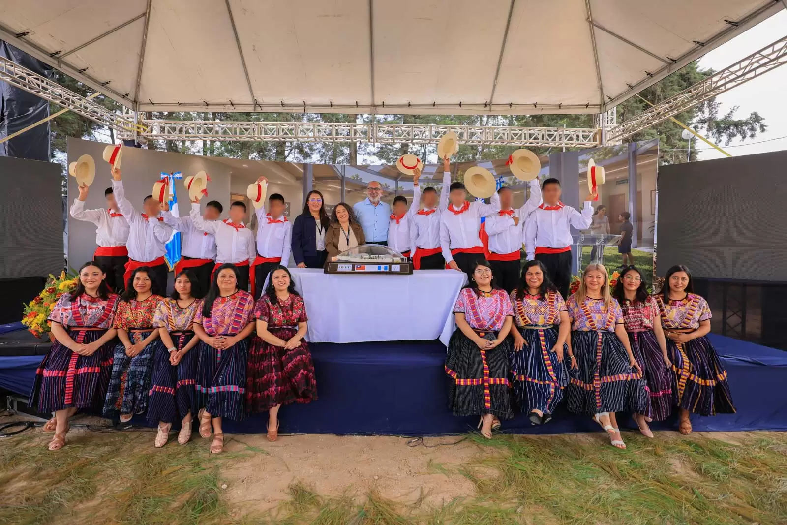 Puesta de la primera piedra Nidia Martinez Quetzaltenango No.88