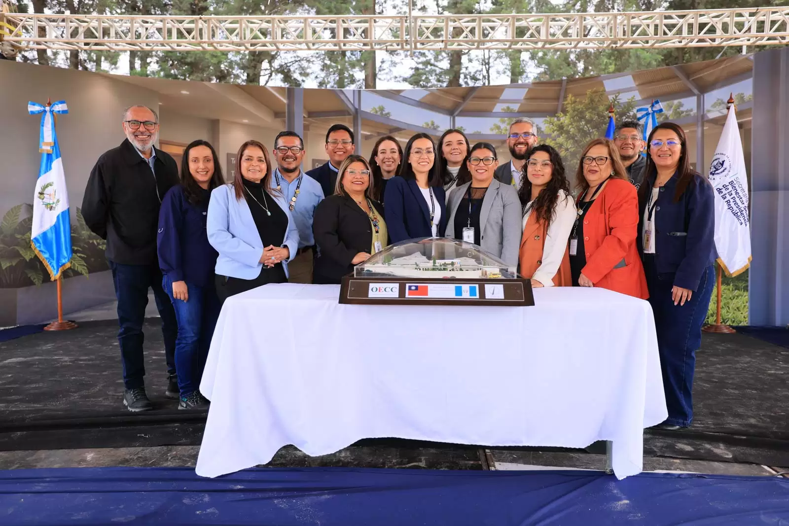 Puesta de la primera piedra Nidia Martinez Quetzaltenango No.89