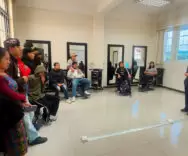Vacunan contra el sarampión a 149 estudiantes del Centro de Formación Quédate Joyabaj